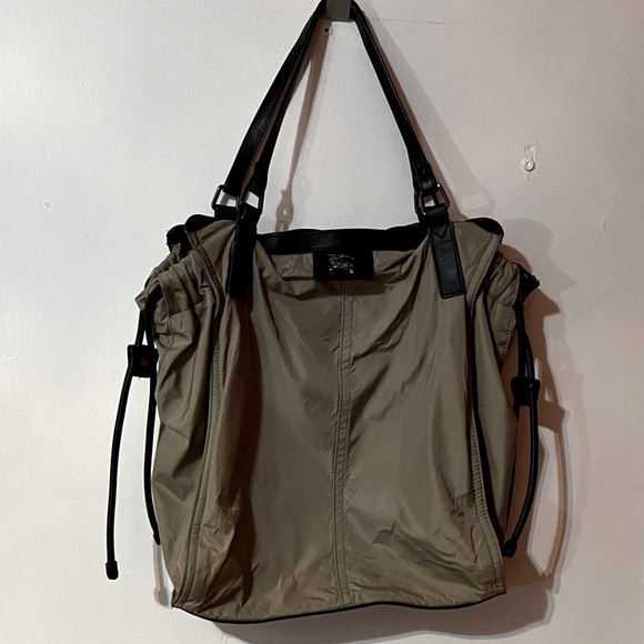 Burberry Handbags - Burberry Buckleigh Tan nylon tote